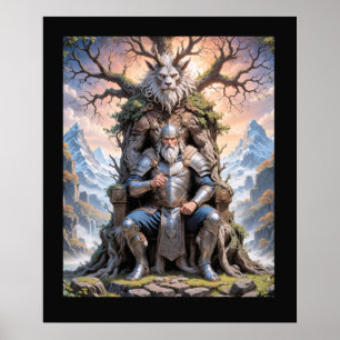 Träd Kung Poster
