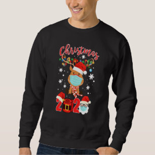 Träd Light Christm Lång Ärmad Tröja