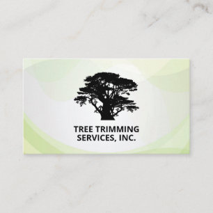 Träd Logotyp Landskap Visitkort
