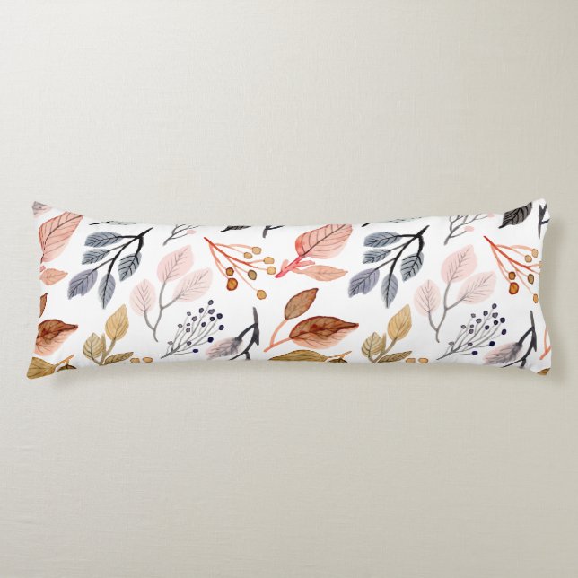 träd löv kroppskudde (Framsidan)