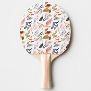 träd löv pingisracket
