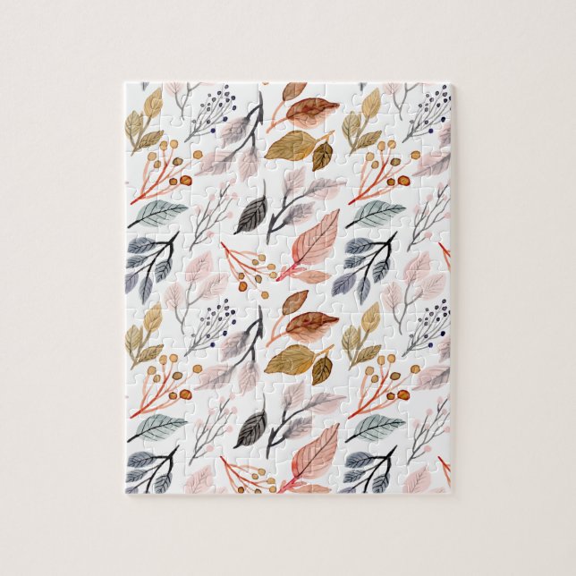 träd löv pussel (Vertikal)