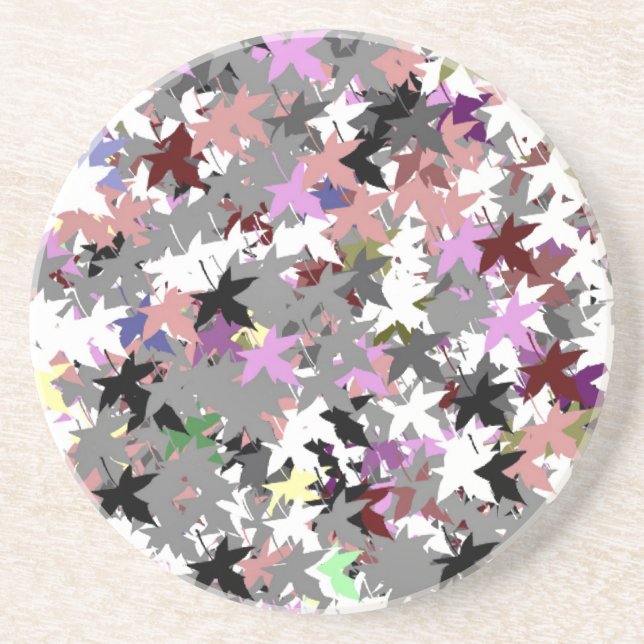 TRÄD LÖV UNDERLÄGG SANDSTEN (Framsidan)