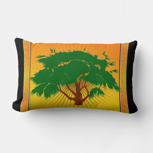 Träd Lumbar Pillow Lumbarkudde (Framsida)