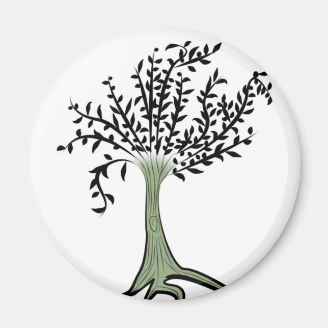 träd magnet (Framsidan)
