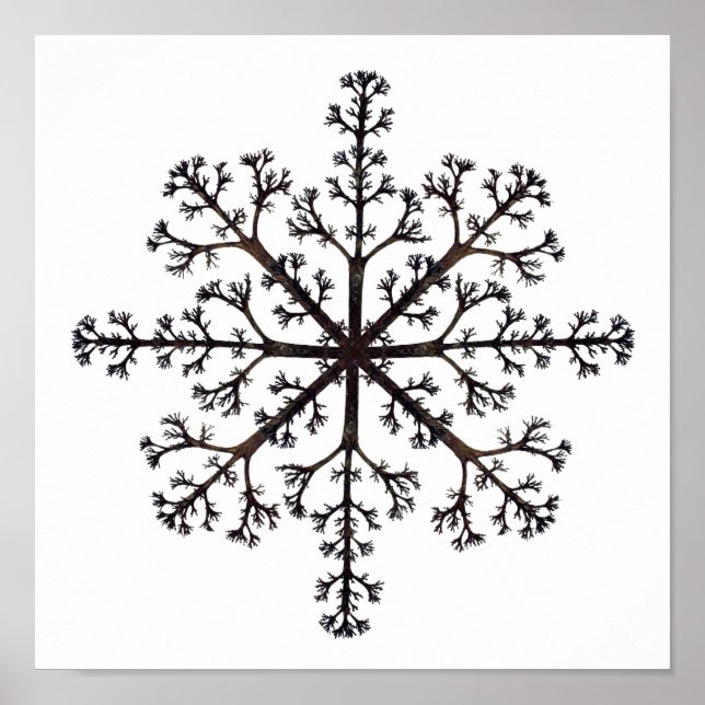 Träd Mandala Poster (Framsidan)