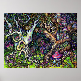 Träd Marianne O Art Skriv ut Poster