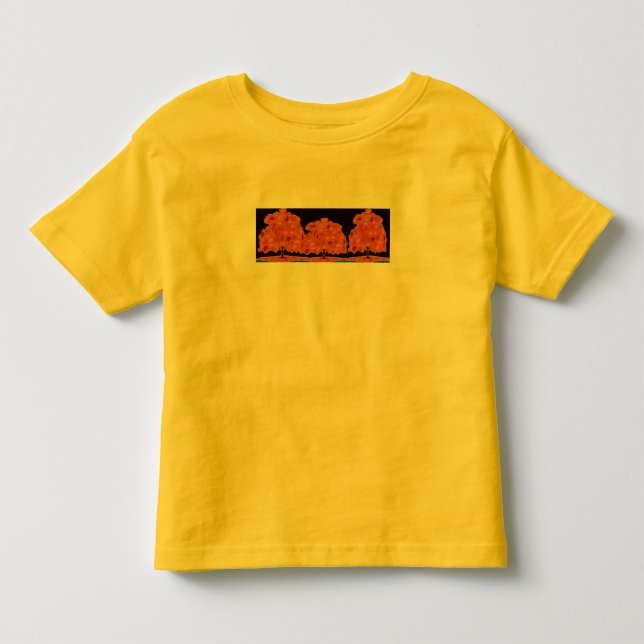 Träd med Färg - T Shirt (Framsida)