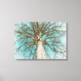 Träd med Grenar Canvastryck