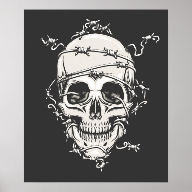 Tråd med skulltråd poster (Framsidan)