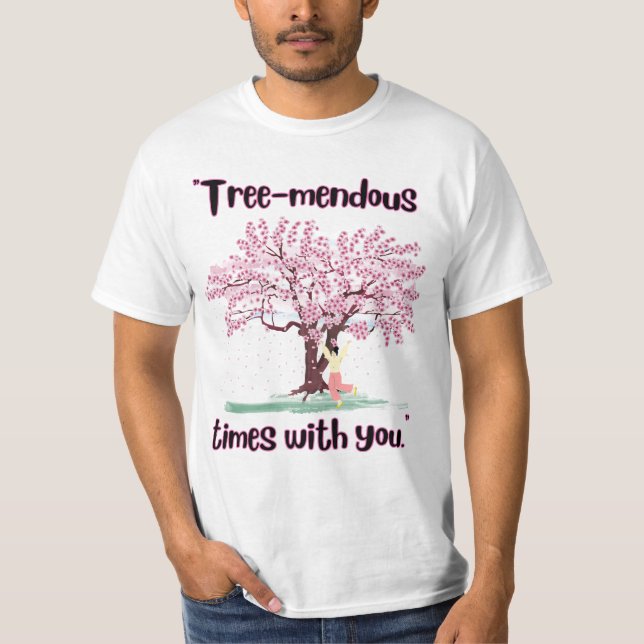 TRÄD MENDUS QUOTE T SHIRT (Framsida)