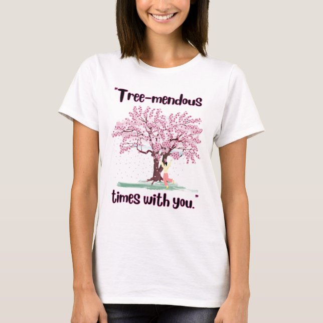 TRÄD MENDUS QUOTE T SHIRT (Framsida)
