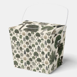 Träd Mönster Presentaskar