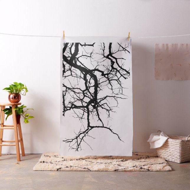 Träd mörk grenar tyg (In Situ)