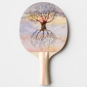 Träd mot himmlen pingisracket