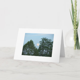 Träd Motivational Quotation Kort