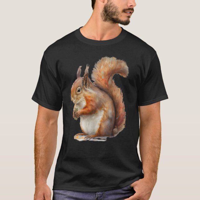 Träd Mouse T Shirt (Framsida)