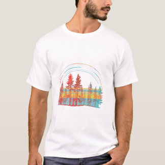 Träd Naturskog i bergsområdet T Shirt