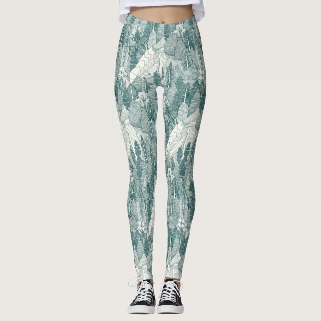 träd NC-syltverk Leggings (Framsida)