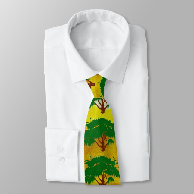 Träd Neck Tie Slips (Bunden)