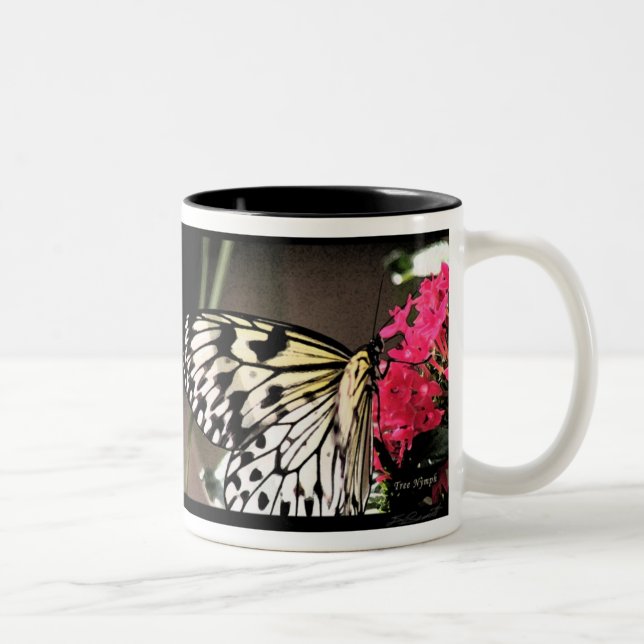 Träd Nymph Butterfly Mugg (Höger)