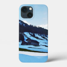 Träd och barrskogar i Spitzli backe