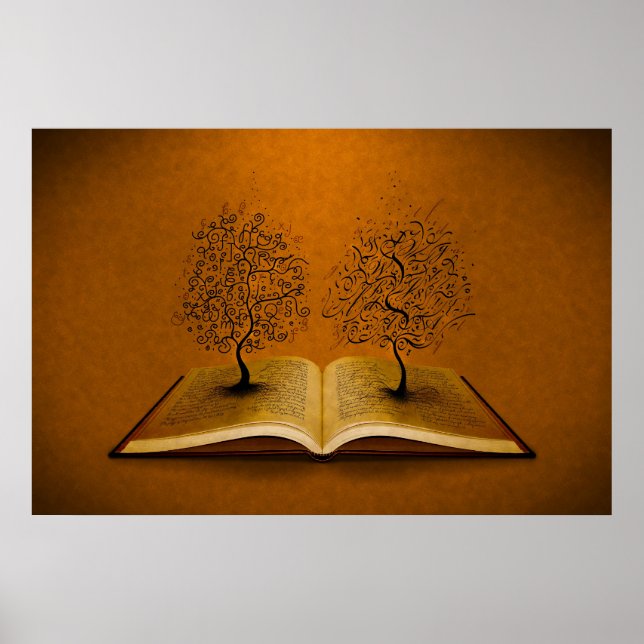 Träd och Bickham Träd Poster (Framsidan)