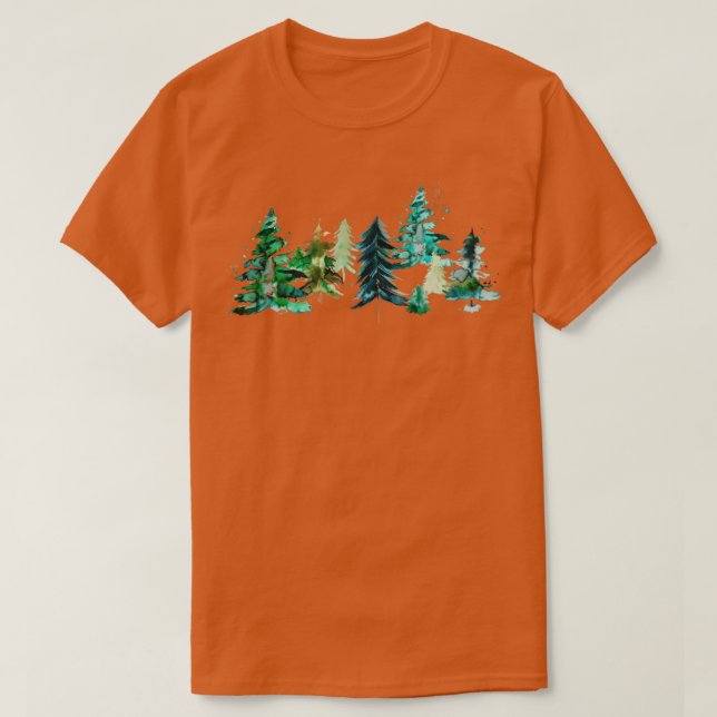 Träd och Gräs T Shirt (Design framsida)