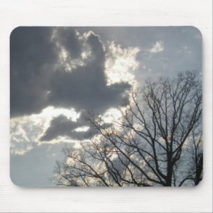 Träd och himmel Mousepad Musmatta
