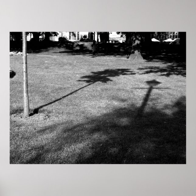 Träd och Lamppost var vänner Poster (Framsidan)