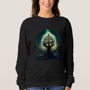 Träd och månen - Cool grafisk design Premium_2 T Shirt