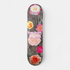 Träd och Rosor Skateboard