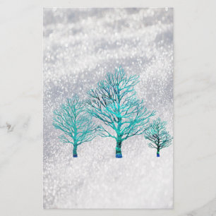 Träd och Snö Crystals
