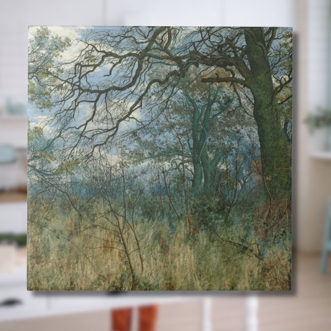 Träd och Undergrowth - William Fraser Garden Kakelplatta (Skapare uppladdad)