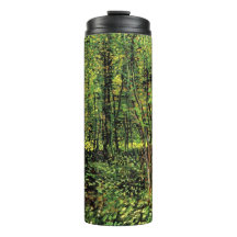 Träd och undervegetation av Vincent van Gogh