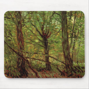 Träd och undervegetation av Vincent van Gogh Musmatta