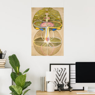 Träd of Knowledge by Hilma af Klint Poster