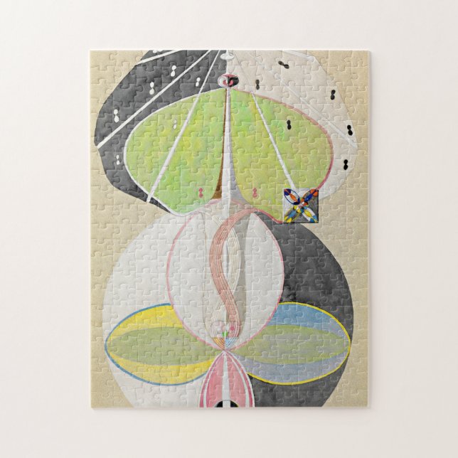 Träd of Knowledge, No.2, 1915 by Hilma af Klint Pussel (Vertikal)