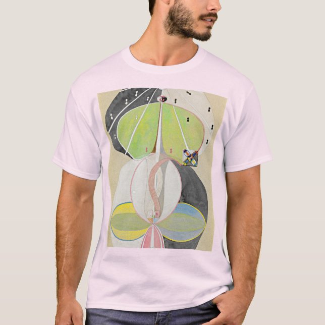 Träd of Knowledge, No.2, 1915 by Hilma af Klint T Shirt (Framsida)