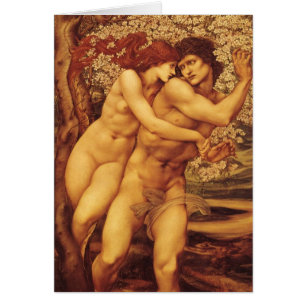 Träd om förlåtelse, Herr Edward Coley Burne-Jones Hälsningskort