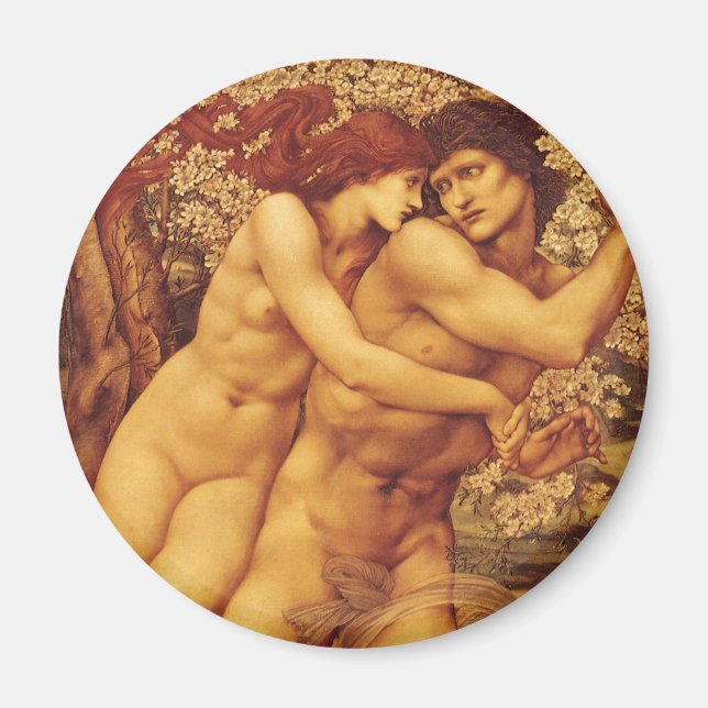 Träd om förlåtelse, Herr Edward Coley Burne-Jones Magnet (Framsidan)