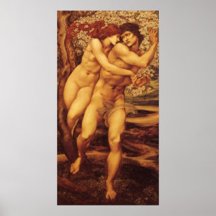 Träd om förlåtelse, Herr Edward Coley Burne-Jones Poster