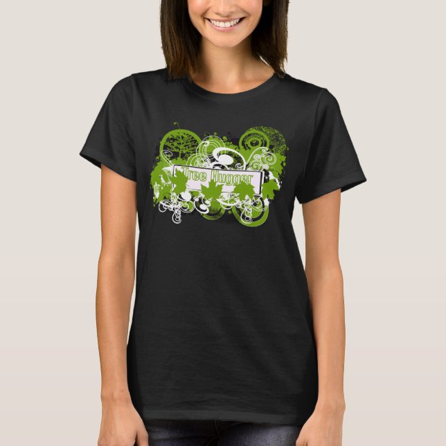 Träd omfamning t-shirt (Framsida)