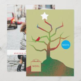 Träd på konsthöljet kort