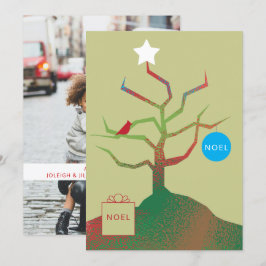 Träd på konsthöljet kort