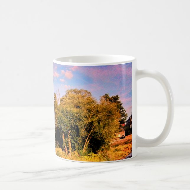 Träd på ön. kaffemugg (Höger)