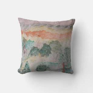 Träd på Throw Cushion-bukten Kudde
