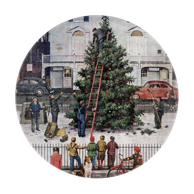 Träd på Town Square (Framsidan)