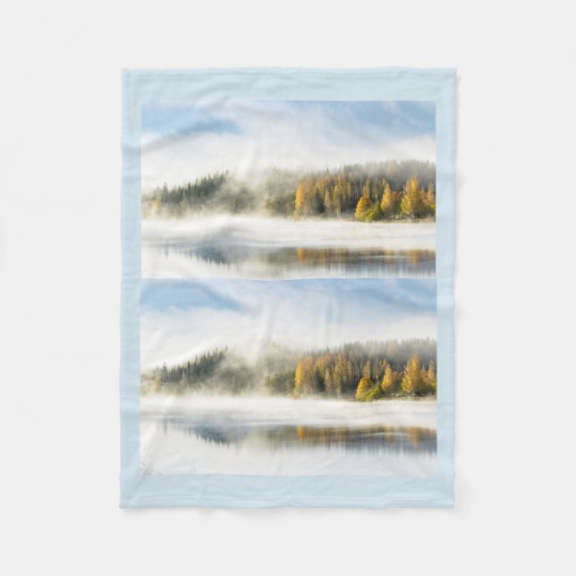 Träd Pappa naturlandskap Himmel Destiny Destiny De Fleecefilt (Framsidan)