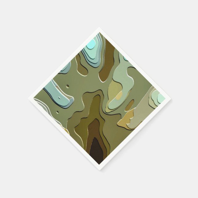 TRÄD PAPPERSSERVETT (Hörn)